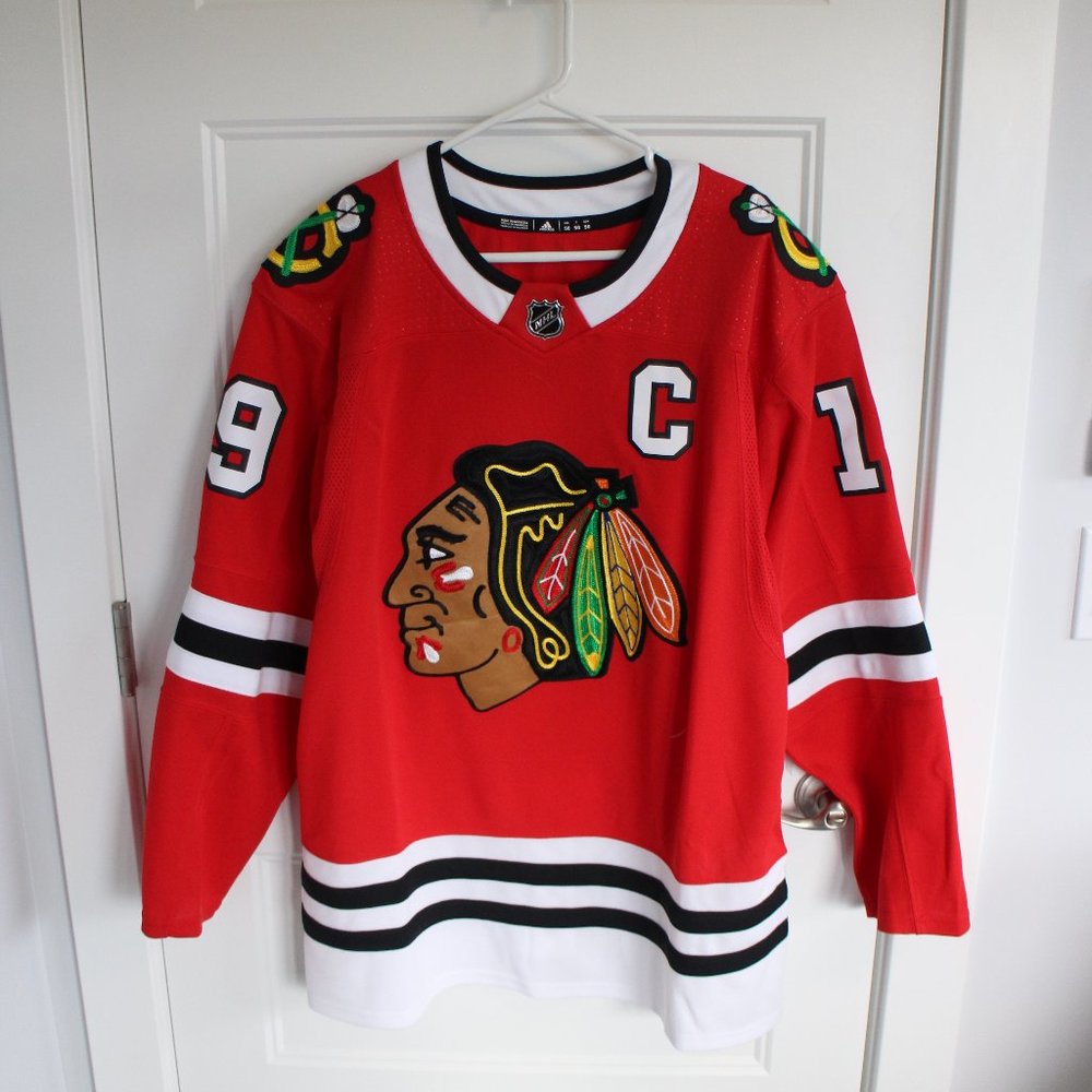 Chicago Blackhawks Adidas Authentic Jersey (Toews), L NWOT